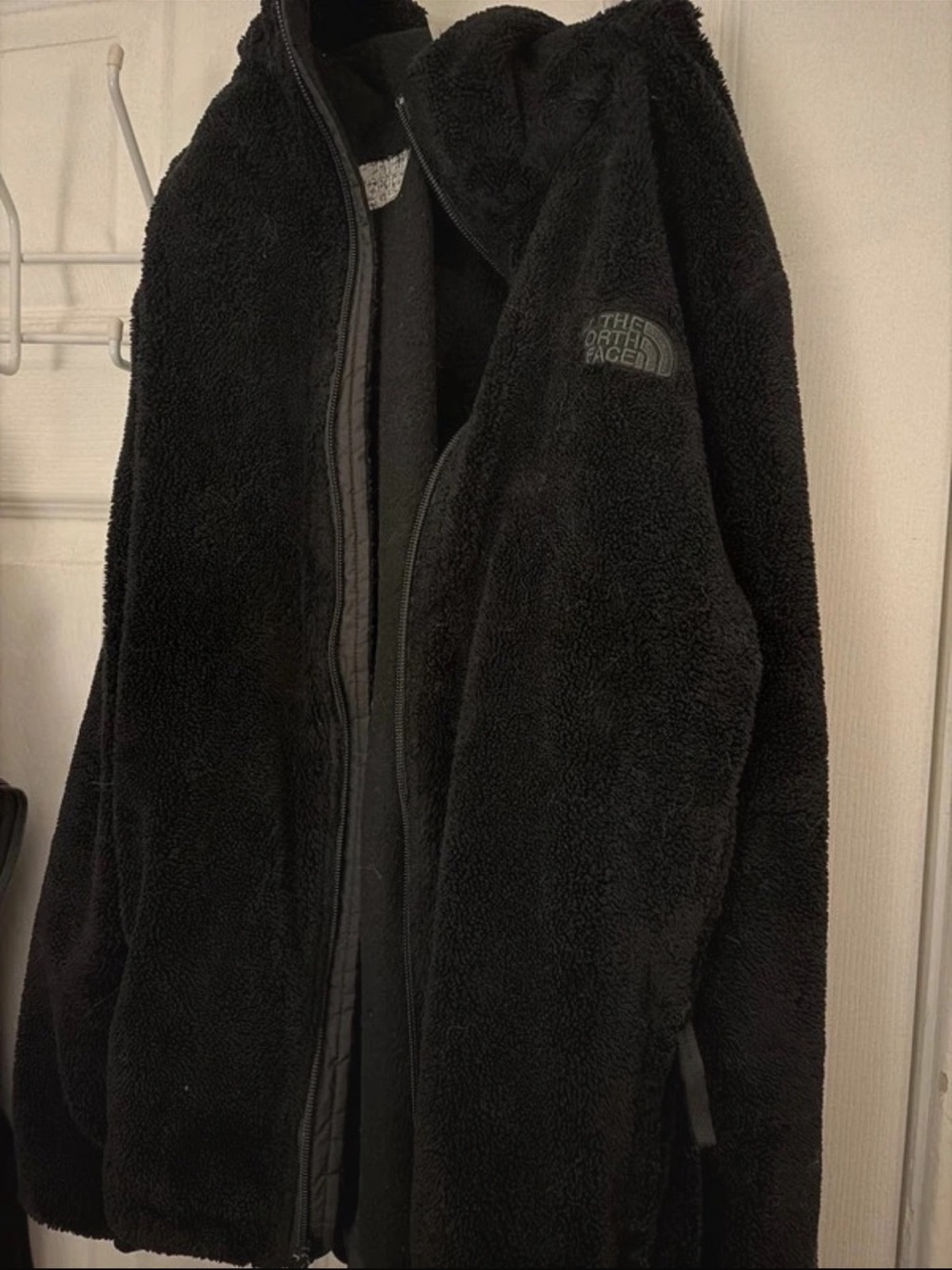 The North Face Osito Black Sherpa Fleece Jacket - Women’s Full‑Zip
